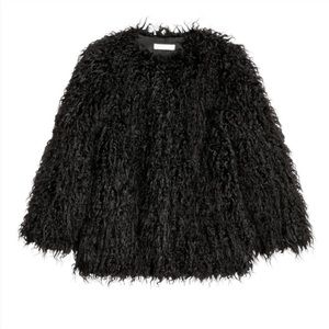 H&M faux Fur Jacket
